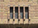 Zuidzijde, glas in lood boven de deur.
<br/>
Gert-Jan Lobbes, 2015
